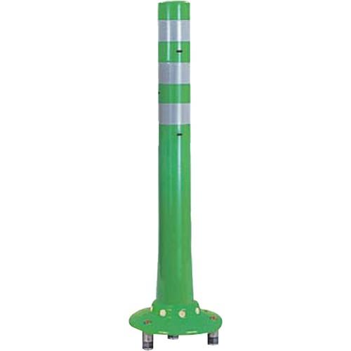 ガードコーン φ80，台座径φ200×H800mm カラー:グリーン [RBKC3-80(G)] サンポール 受注生産品 キャンセル不可 納期約1ヶ月 メーカー直送