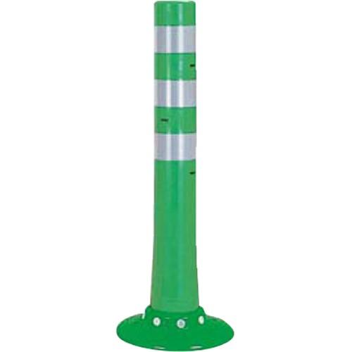 ガードコーン φ80,台座径φ250×H650mm カラー:グリーン [RBSC-65W(G)] サンポール 受注生産品 キャンセル不可 納期約1ヶ月 メーカー直送