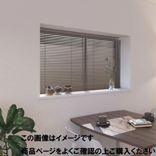 つっぱりウッドブラインド 幅61~80cm×高さ81~120 ビスを使わず取付