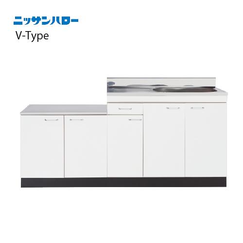 信頼 法人様限定 メーカー直送 ニッサンハロー 流し台 V Type 奥行460 小型ゴミ収納器付 公団型流し台 V46 170g 間口1 700 関西一部エリア限定発売 格安 Atempletonphoto Com