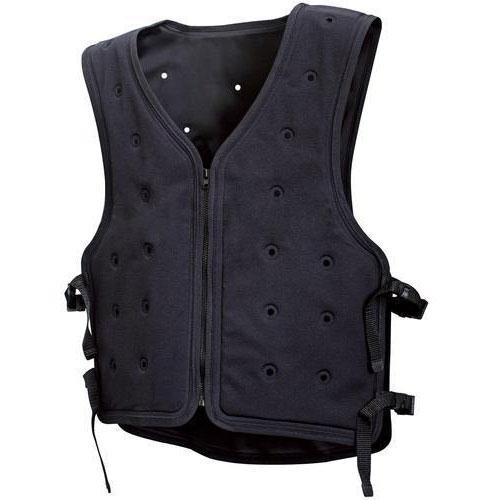 ひんやり気化冷却ベスト フリーサイズ 電源不要 [WEC-25F] 熱中