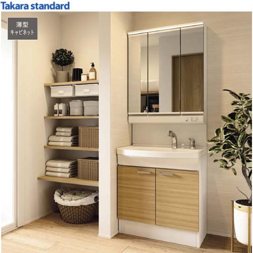 洗面化粧台 ウィット(デッキ水栓タイプ) 間口750mm タカラ 洗面化粧台 ウィット(デッキ水栓タイプ) 間口750mm タカラ