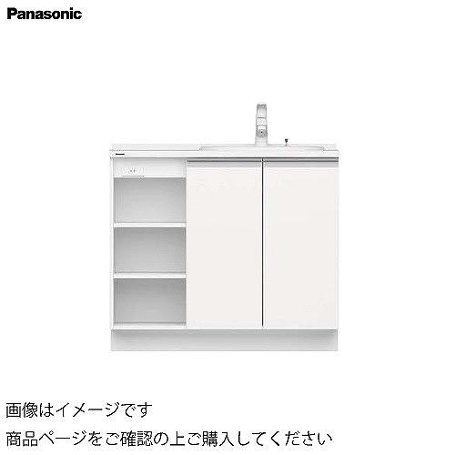 洗面化粧台 シーラインスタンダードD530 幅900mm オープン棚 タイル調カウンター パナソニック Panasonic [XGQC90D5GZ□□□] 下台のみ