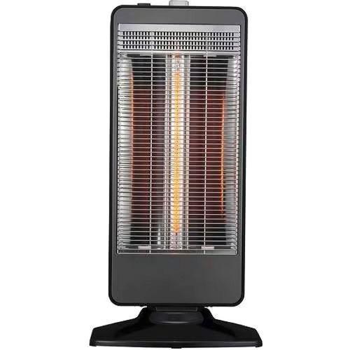 ユアサプライムス ヒーター・ストーブ YKT-SCS12E(K) [ブラック] 電気ストーブ カーボンヒーター1灯管シーズヒーター2灯管 1200W/900W