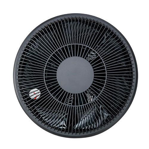 リビング扇風機 7枚羽根 DCモーター リモコン付き グレー [YT-D3493HFR