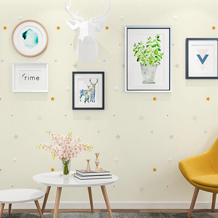 壁紙シール 可愛い 賃貸壁紙 星柄 壁紙 イエロー おしゃれ のり付き はがせる 北欧 キッチン リビング トイレ 高級感 誕生日 Bs 13 Ldz 1101 Wp カーテン X 通販 Yahoo ショッピング