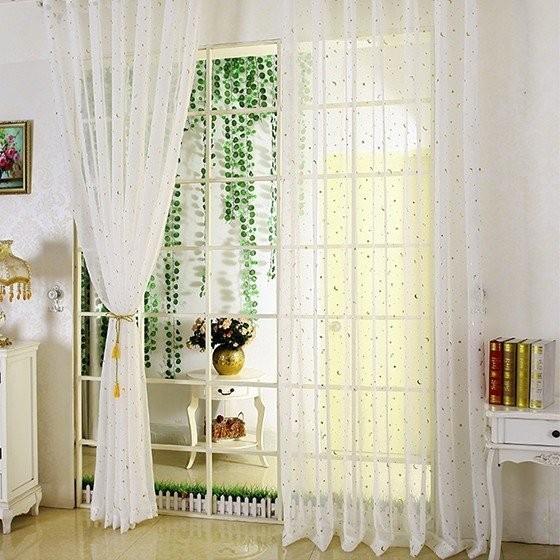 レースカーテン Uvカット おしゃれ 北欧 天 星柄 月 カーテン 腰窓 オーダーカーテン 幅60 100cm丈60 100cm クリスマス ギフト プレゼント T 13 Lf 03 Lacecurtain カーテン X 通販 Yahoo ショッピング