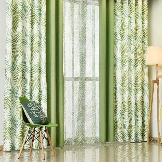 子供部屋 カーテン 安い セット シダ植物 遮光可能 断熱 お得サイズ 明るい レース付き おしゃれ ナチュラル Uvカット リビング ギフト クリスマス Yn 13 Jf 01 Setcurtain5 カーテン X 通販 Yahoo ショッピング