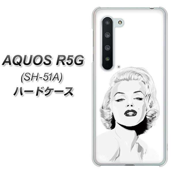 Sh 51a アクオス R5g ハードケース Yj213 マリリンモンロー 白黒 おしゃれ 素材クリア Sh51a Uvcyj213 スマホカバーの店 コンラッド 通販 Yahoo ショッピング