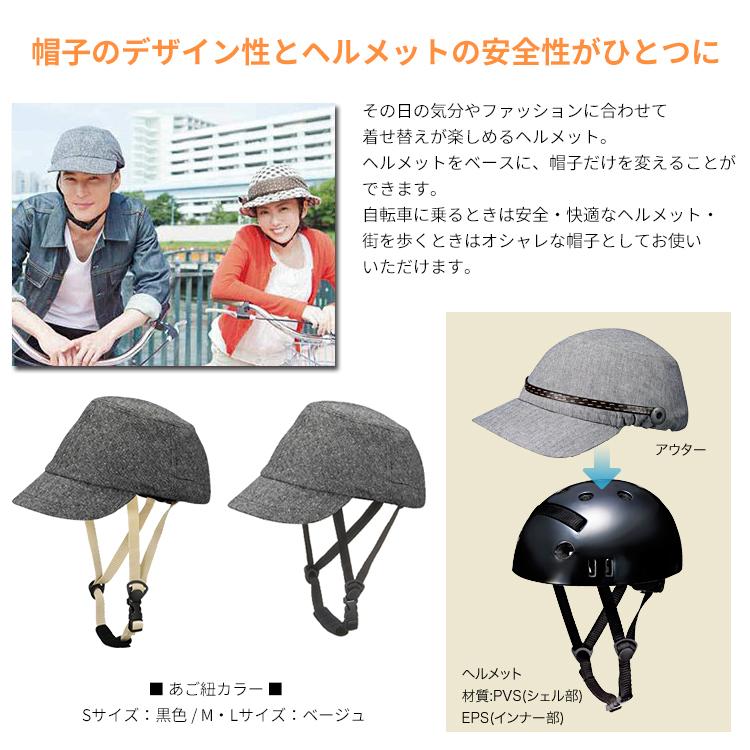 送料無料 カポル Capor ウォルナット ダークグレー おしゃれな自転車用ヘルメット ヘルメットと帽子のセット 男性 女性 日本パレード 沖縄県送料別途 自転車用品のコンスピリートpaypayモール店 通販 Paypayモール