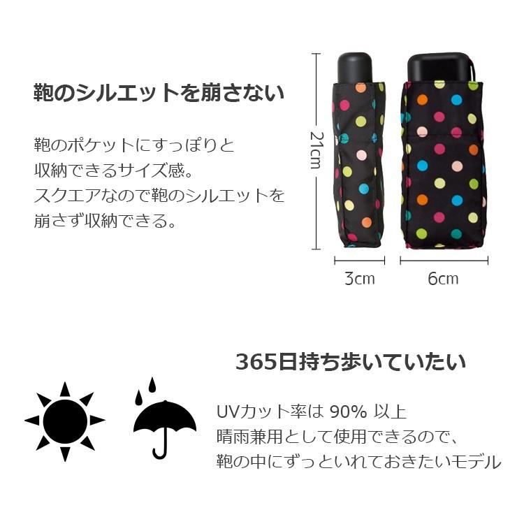 傘 折り畳み KiU Tiny umbrella ドット柄 K23-002｜conspi｜02
