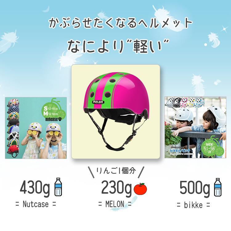 自転車 ヘルメット メロン 超軽量 親子ヘルメット 58cm-63cm オシャレ