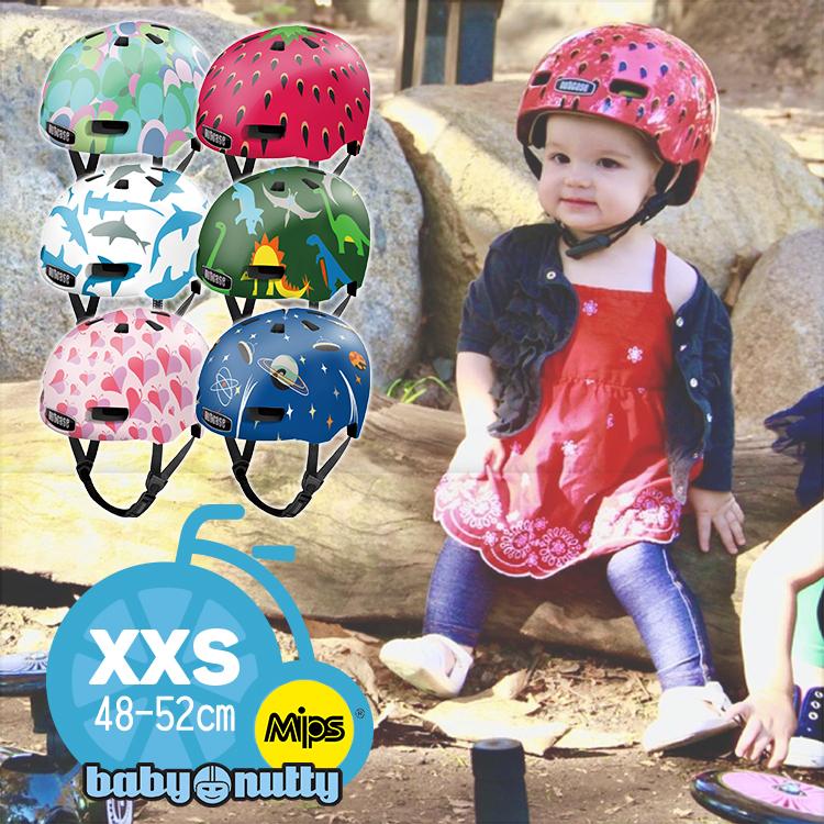 自転車ヘルメット ベビー 幼児 XXSサイズ / 48〜52センチ POPデザイン