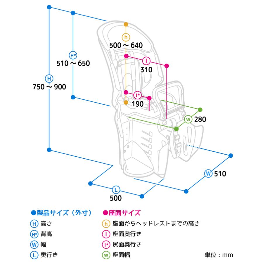 OGK Kabuto 自転車 チャイルドシート 後ろ SG規格 ヘッドレスト OGK Kabuto 自転車 チャイルドシート 後ろ SG規格 ヘッドレスト