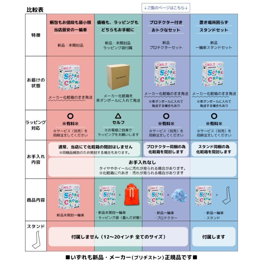 BRIDGESTONE（ブリヂストン） 【セット割商品 一輪車スケアクロウ1台+