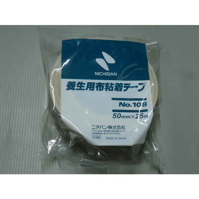 ニチバン　布テープ　No.108　50mm×25ｍ　30巻入　1箱　1ケース |  | 01
