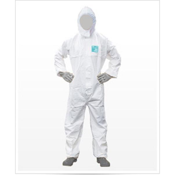 シゲマツ　マイクロガード2000PLUS　Ｌサイズ　10着　2000Ｐ　化学防護服　不織布タイプ保護服　【クレジット払い　または　ペイペイ払いのみ受け付け】 | 