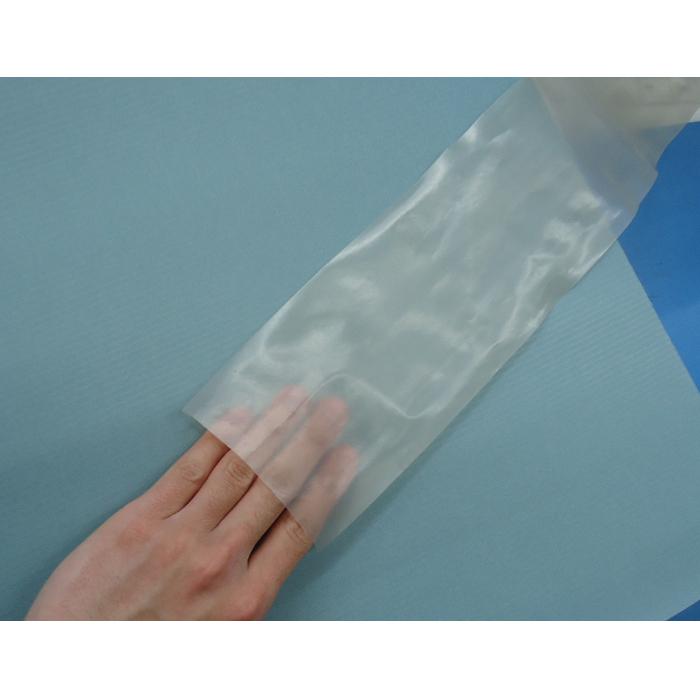 ポリチューブ　厚み0.1mmｘ巾150mm（直径95mm）ｘ長さ50ｍ　透明　ポリダクトチューブ　直径〜90パイ用　再生原料使用 |  | 01