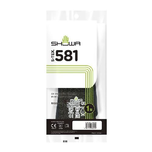 ショーワ　耐切創手袋　S-TEX 　581　各サイズ　【※代引不可※】　耐切創レベル　X /E 　レベル5　エステックス |  | 01