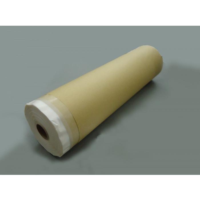 紙テープ付クラフトパワーマスカー 　550ｍｍ×36ｍ　25本入り1箱　品番34　カモイの白色マスキングテープを使用 |  | 01