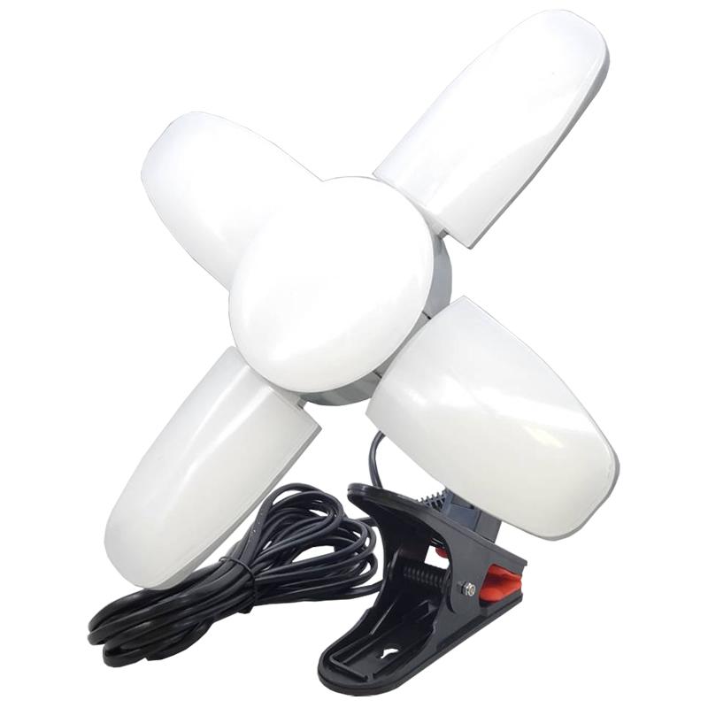 スーパールミネX 50CL クリップ式　5ｍコード付　5800ルーメン　連結コンセント付き　Wing Ace 熱田資材　LEDクリップライト | 