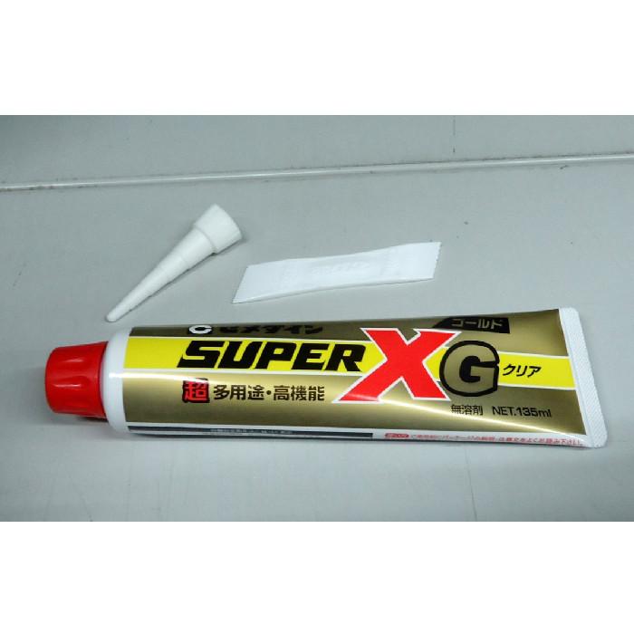 セメダイン　スーパーXG（ゴールド）　色：クリヤ　１３５ｍｌ×5本（1箱）　透明 |  | 02