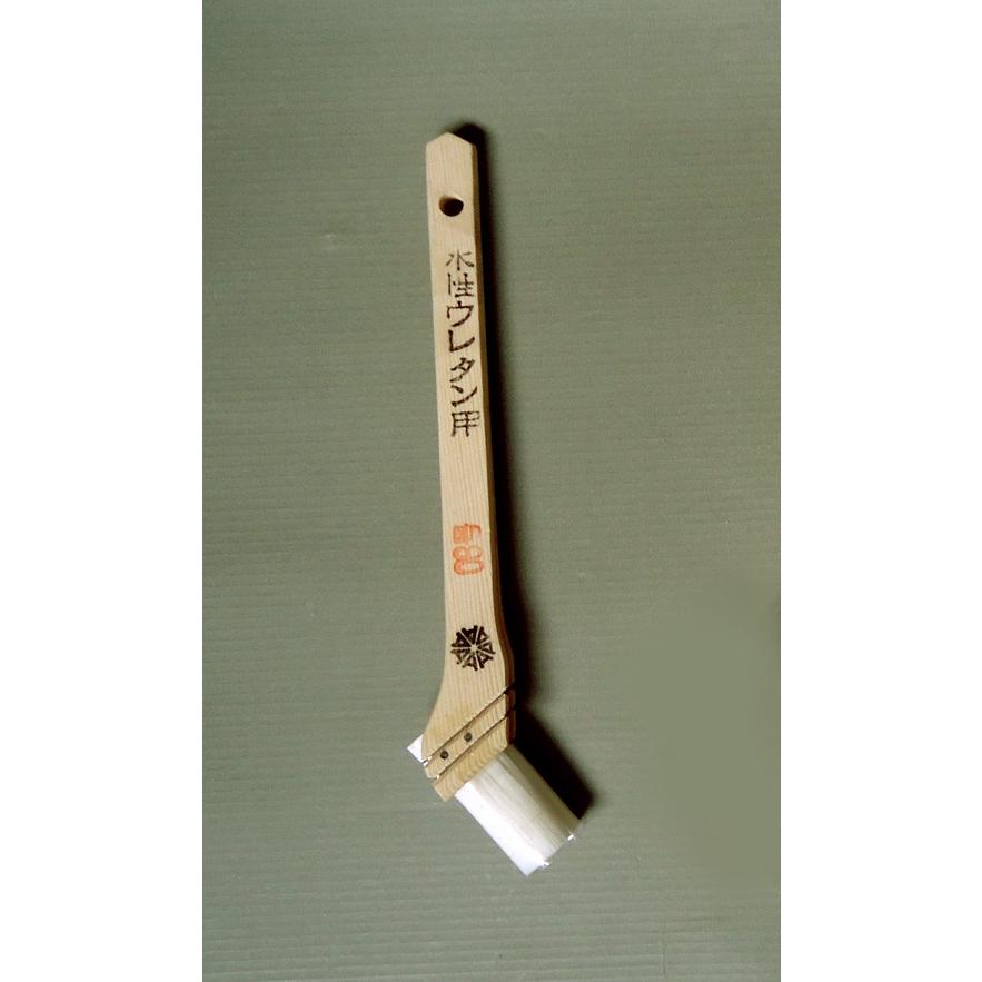 水性ウレタン用 刷毛　白毛　筋違　0.8号　24mm×10本　8号　【※代引不可※】 |  | 01