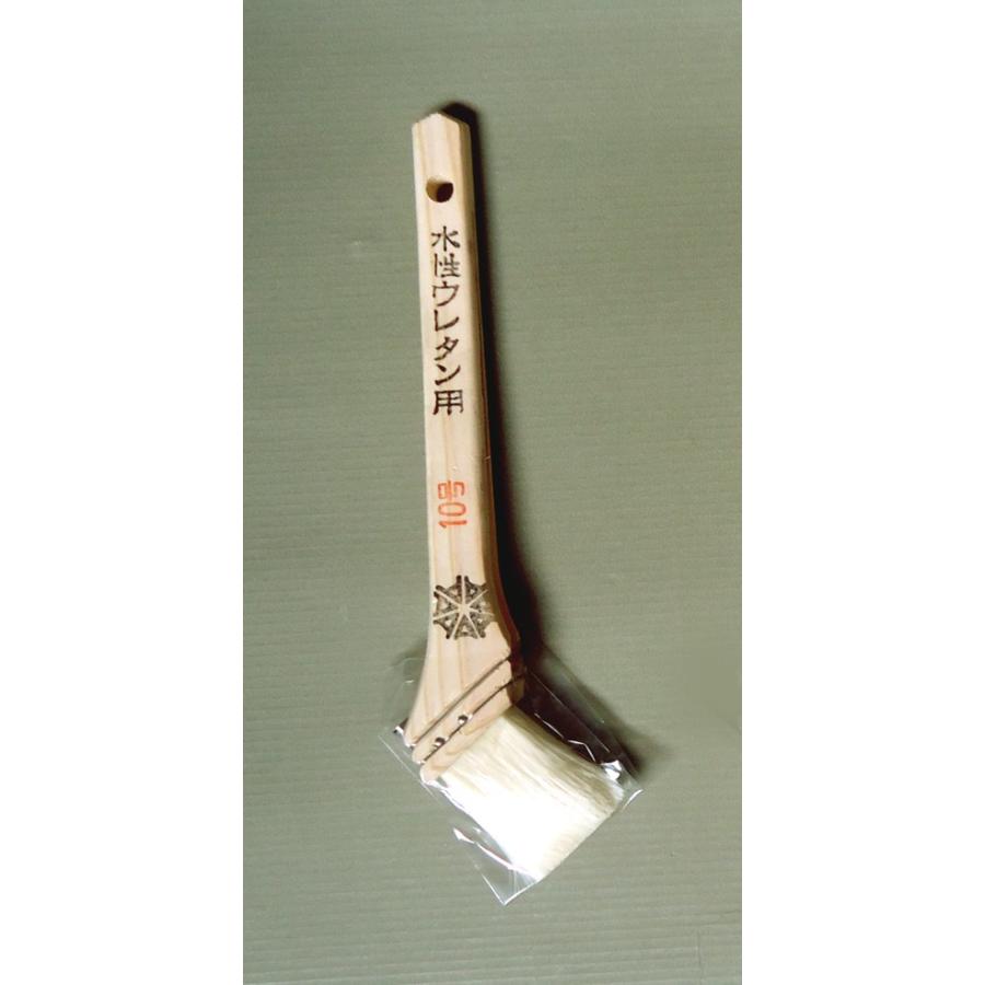 水性ウレタン用 刷毛　白毛　筋違　1.0号　30mm×10本　10号　【※代引不可※】 |  | 01