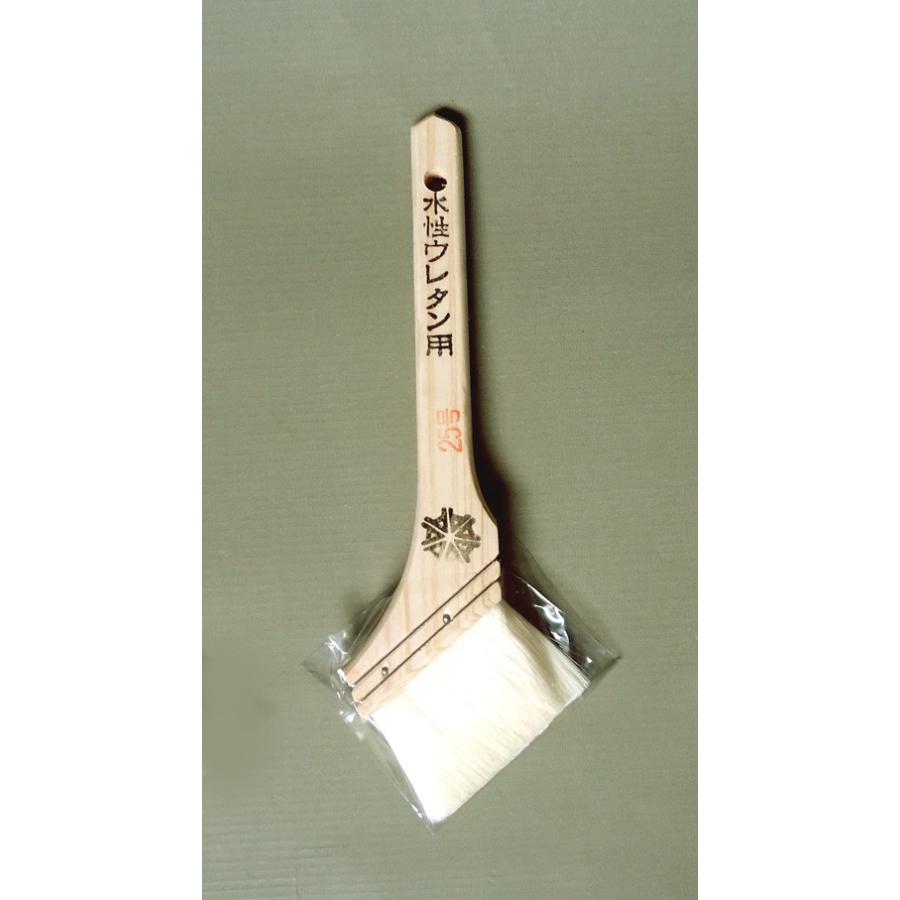 水性ウレタン用 刷毛　白毛　筋違　2.5号　60mm×5本　25号　【※代引不可※】 |  | 01