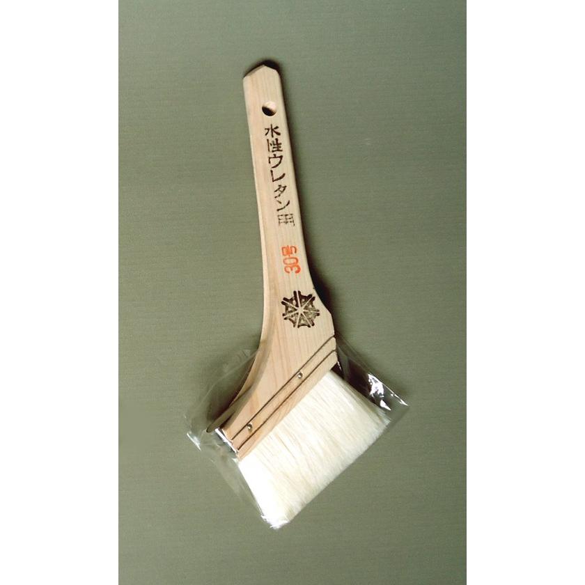 水性ウレタン用 刷毛　白毛　筋違　3.0号　70mm×5本　30号　【※代引不可※】 |  | 01