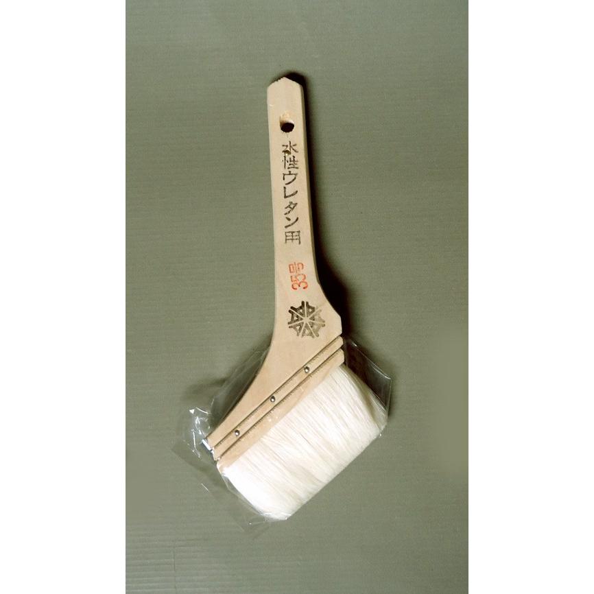 水性ウレタン用 刷毛　白毛　筋違　3.5号　80mm×5本　35号 |  | 01