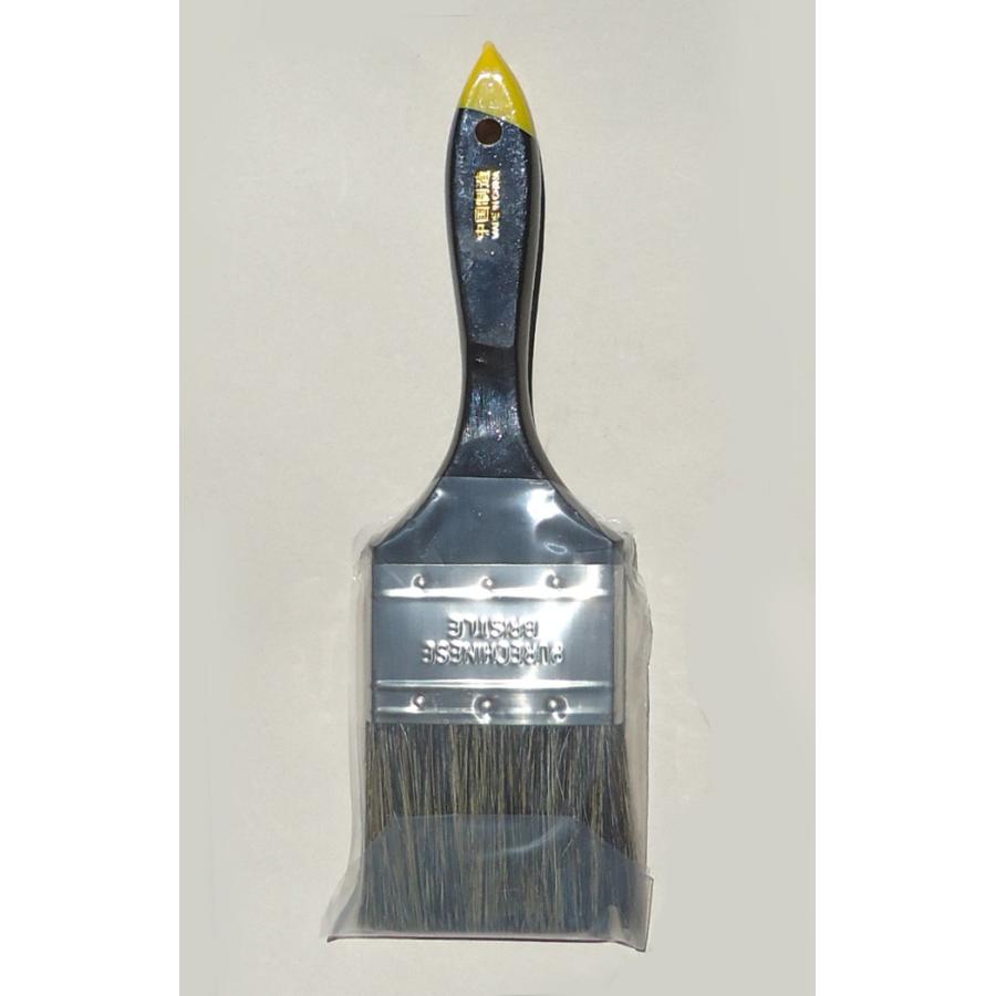 ラスター刷毛　POLAR　BEAR　中国製　377-3　ゴマ毛　平型　75mm×12本 |  | 01