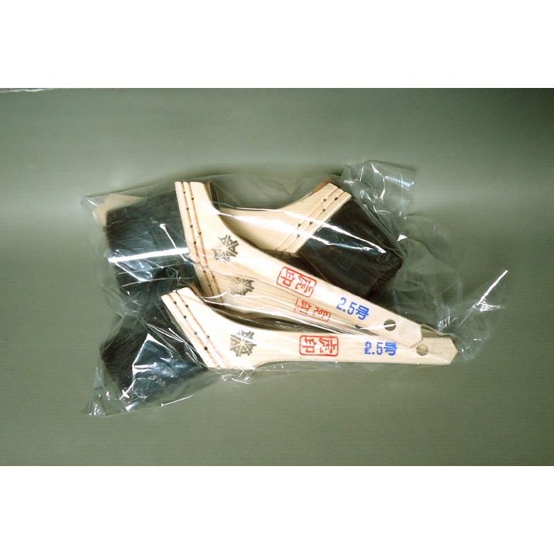 虎印　黒毛　筋違　2.5号　　60mm×10本 | 