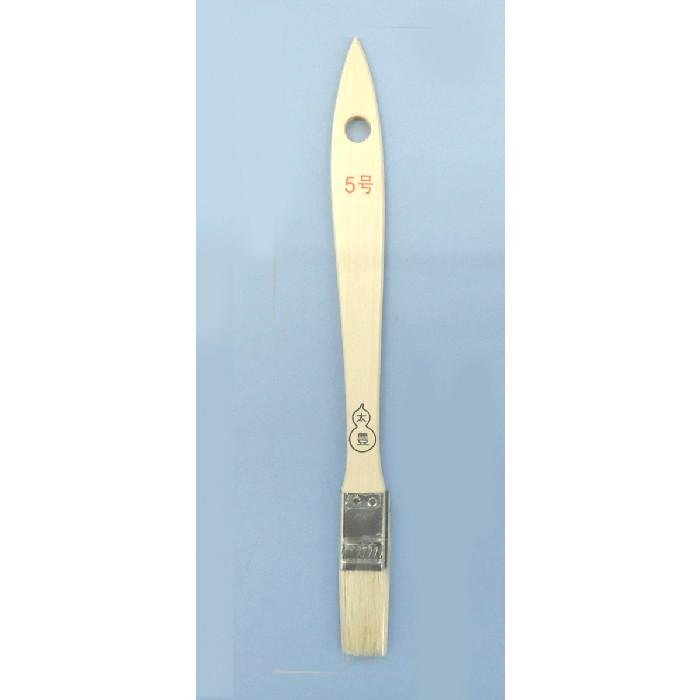 金巻エナメル刷毛　白毛　平型　5号　　　15mm　10本　（1束）　【※代引不可※】 |  | 01