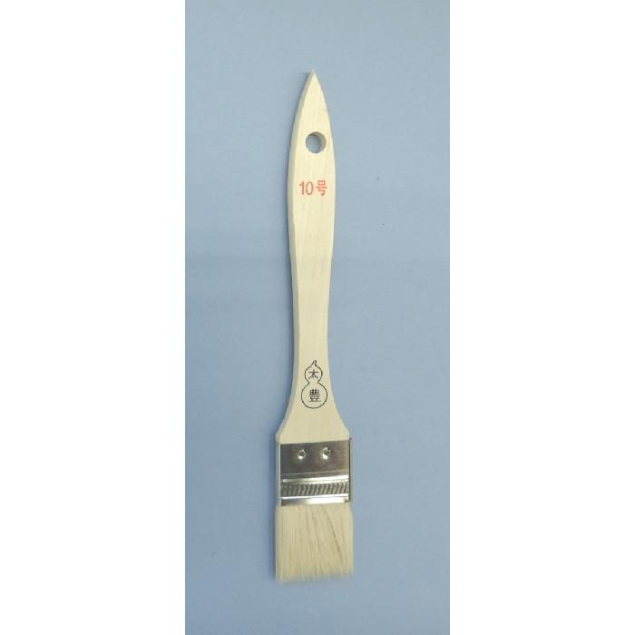 金巻エナメル刷毛　白毛　平型　10号　　30mm　10本　（1束）　【※代引不可※】 |  | 01