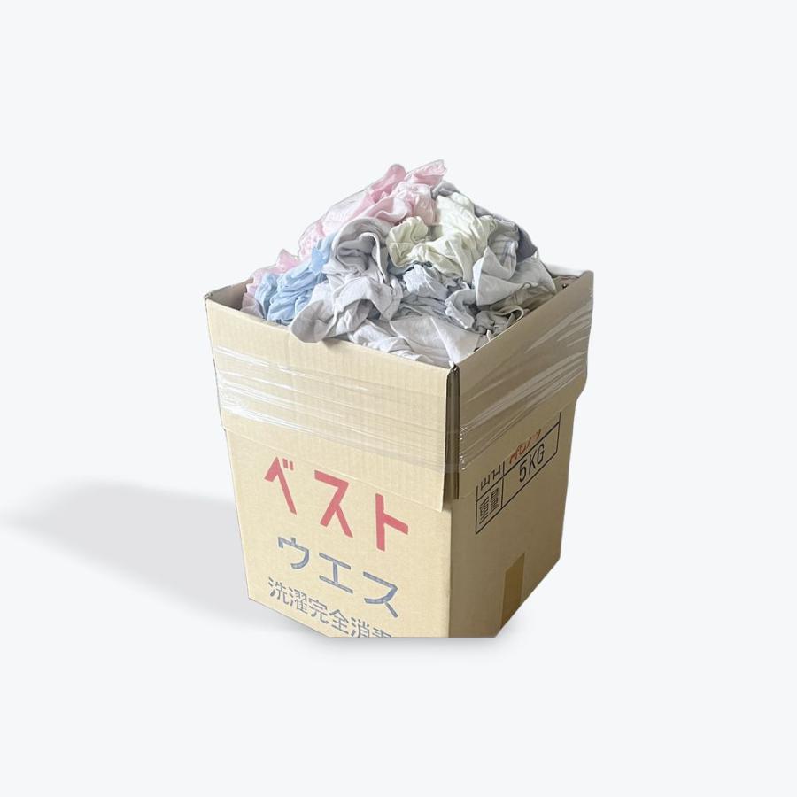 ベストウエス　うす色メリヤス　5kg×2箱　（10ｋｇ）　メリヤスウエス |  | 01