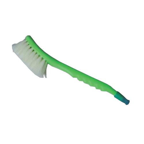 J531 　洗車刷子　セミハードタイプ　蛍光グリーン　イワハシブラシ　洗車ブラシ　タイヤブラシ　 | 