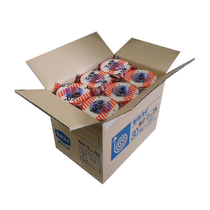 セキスイ　布テープNO.705　茶色　　　　30mm×25m　60巻（１ケース）　SEKISUI | 