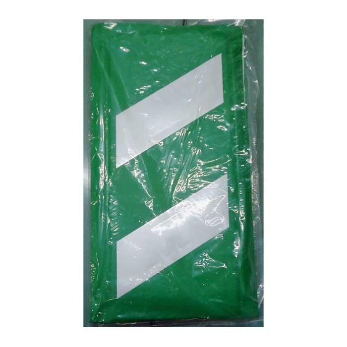 アラオ　コーナーガード　反射タイプ　緑白　幅270ｍｍｘ長さ2000ｍｍ 　裏面両面テープ付　27cｍx2m |  | 01