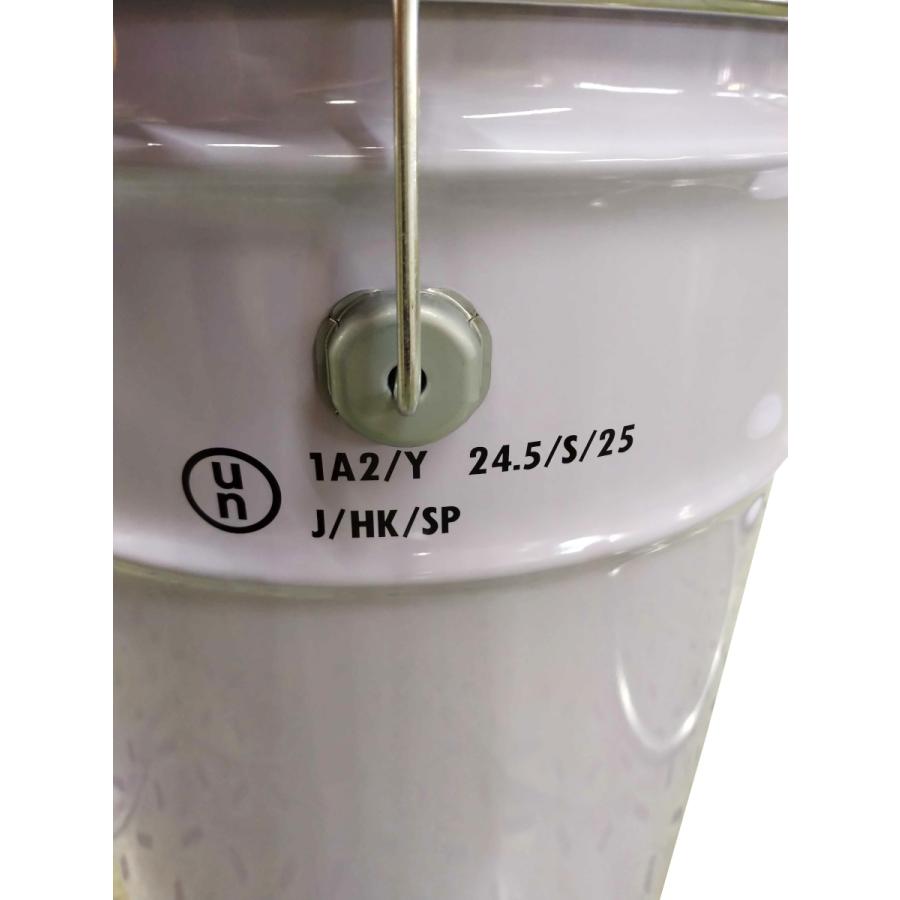 UNスチールペール缶　20L　白　本体・フタ・レバーバンドセット　固体用UN缶　固形用UN缶 |  | 04