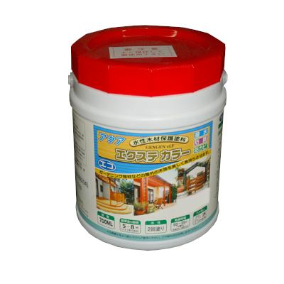 玄々化学　エクステカラー　各色　0.7L　木部保護塗料　水性　屋外 | 