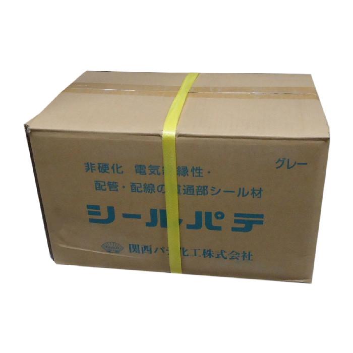 関西パテ シールパテ グレー 1ｋｇ 個入 1箱 関西パテ化工 コンスト資材館 通販 Yahoo ショッピング