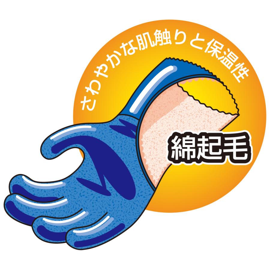 アトム　耐油極寒ソフト　裏起毛で暖かい　1411　LLサイズ　耐油防寒手袋 | アトム（作業服） | 02