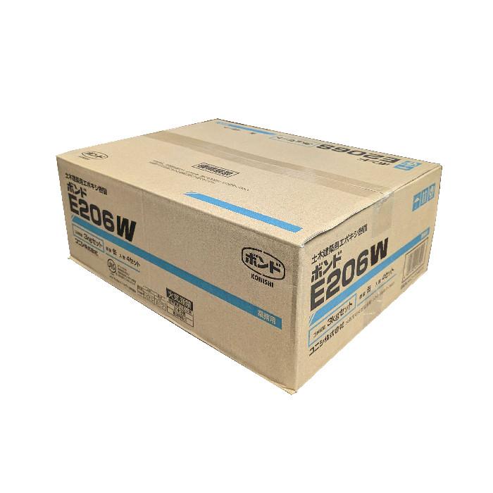 コニシ ボンド E206 3kgセット(主剤2kg:硬化剤1kg)x4セット コニシ ボンド E206 3kgセット(主剤2kg:硬化剤1kg)x4セット