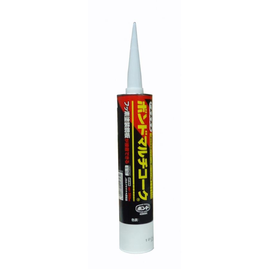 コニシ　ボンドマルチコーク　Ｇグレー　333ml　10本　１ケース　トタン屋根用コーキング　変成シリコン |  | 01