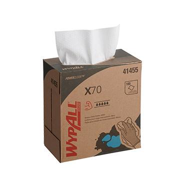 ワイプオールX70スモールポップアップシングル　100枚入りｘ10箱（大箱1箱）60227　日本製紙クレシア |  | 02