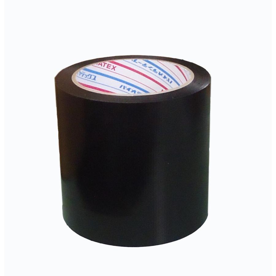 ダイヤテックス 仮設コード固定用テープ CK-06-BK 100mm×20m 黒 ダイヤテックス 仮設コード固定用テープ CK-06-BK 100mm×20m 黒