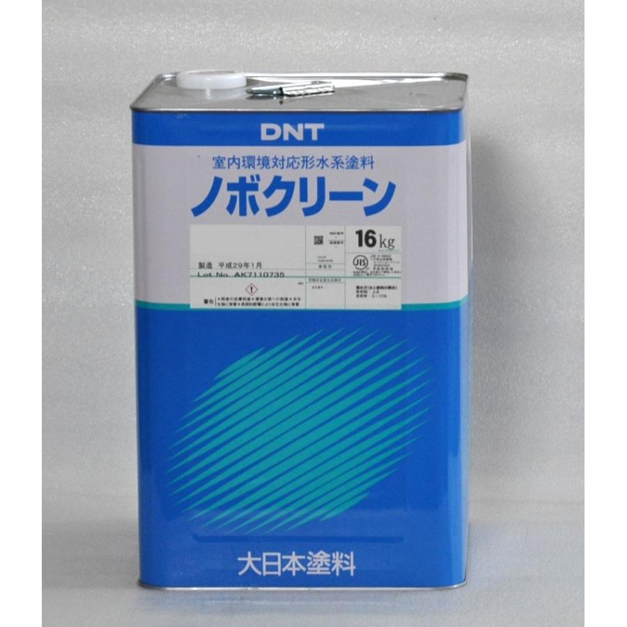 大日本塗料　ノボクリーンビュー　白　つや消し　16kg 《内壁　水性　ボード面　ビニールクロス》 | 
