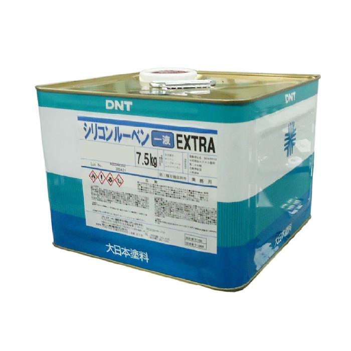 シリコンルーベン1液EXTRA　シルバー　7.5ｋｇ　【大日本塗料の商品を当社にて詰め替えした商品です。】　DNT　1液シリコン樹脂系トタンペイント | 