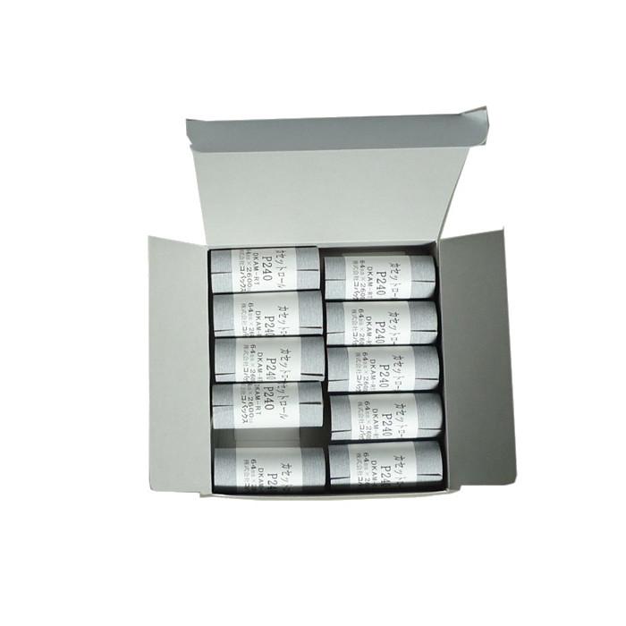 コバックス　カセットロール　P240　幅64mmｘ長さ2.6m　10個入り　DKA-M　ロールヤスリ 523TR6 | 